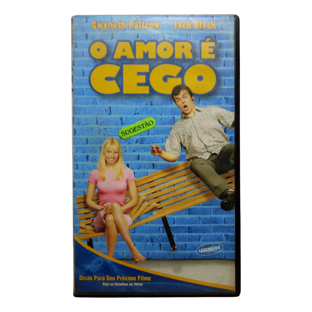 Vhs O Amor É Cego - Gwyneth Paltrow - Jack Black