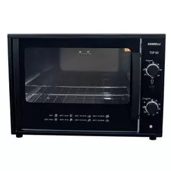 Forno Elétrico de Bancada Nardelli Top 60 60L 1750W com Timer e Grill Preto 110V