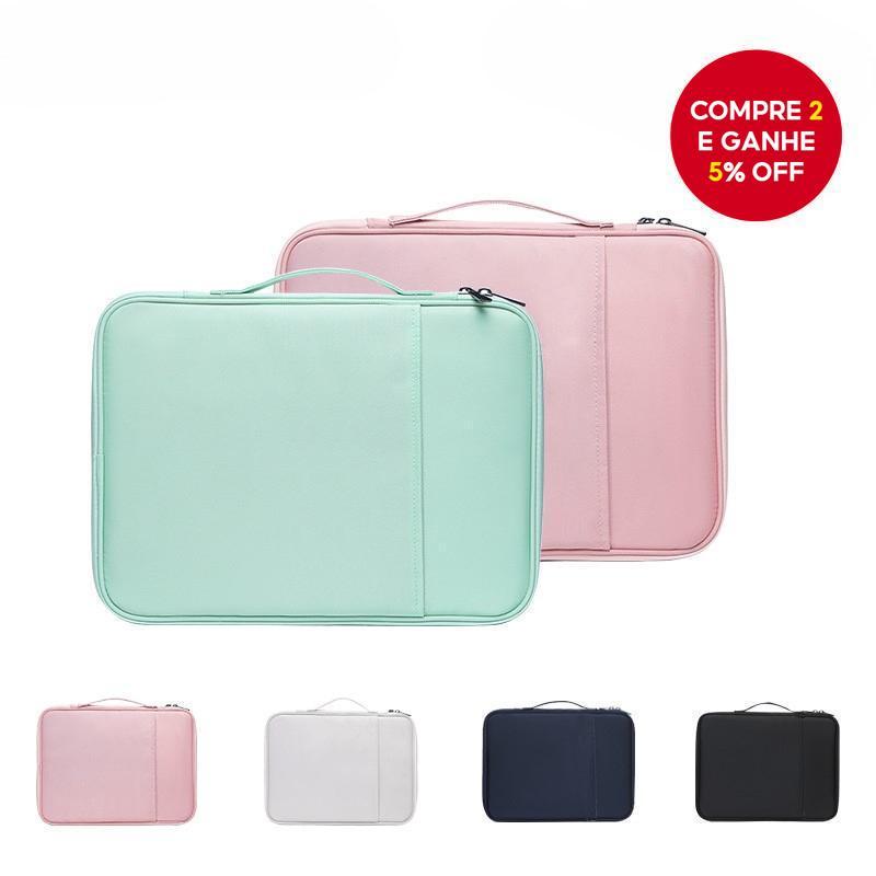 Tablet À Prova D'água Bolsa Multi Camada Acolchoada De Choque Caso Armazenamento Para iPad Viagens 11/13 Polegadas