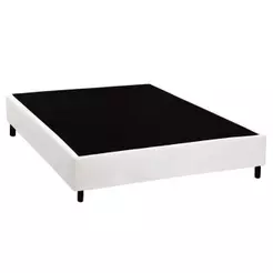 Cama Box Base Casal Universal Courano White (138x188x20) - Costa Rica