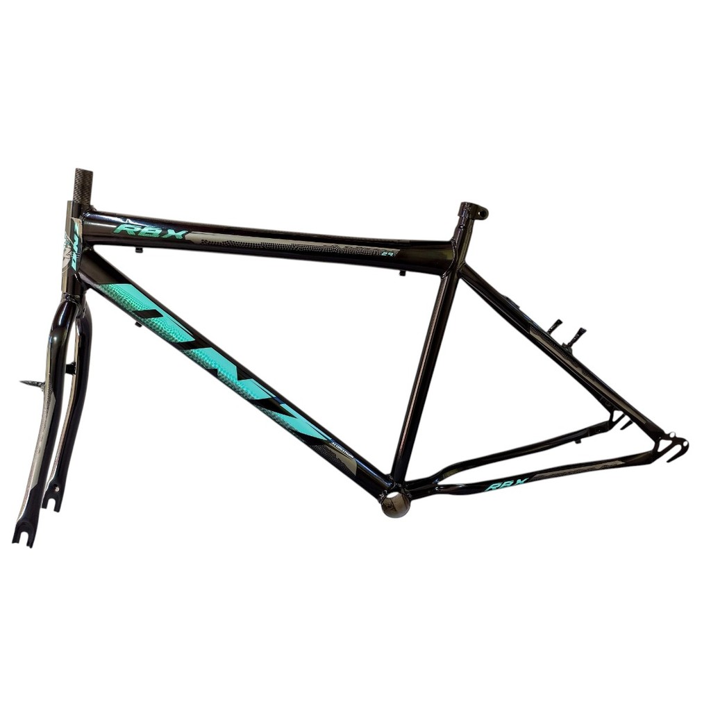 KIT QUADRO E GARFO ARO 26 MASCULINO EM AÇO FREIO V-BRAKE FLY BIKE SHOP  BICICLETAS DNZ ADULTO