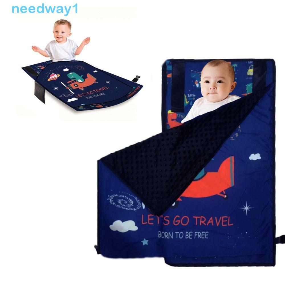NEEDWAY Cama Infantil Para Apoio Os Pés , Estilo Rede , Descanso Pernas , De Avião Viagem De Bebê , Dobrável