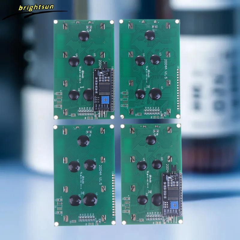 Módulo LCD 2004 Tela Verde Azul Para 16x2 20X4 Personagem R3 Mega2560 Display PCF8574T IIC I2C Interface