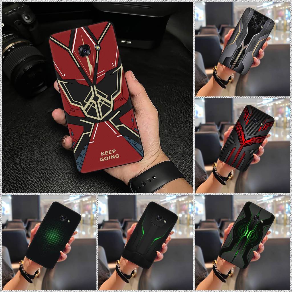 Capa De Telefone TPU Para Samsung Galaxy A7 2017/A720 Silicone À Prova D'água Durável Resistente Sujeira Macia Protetora