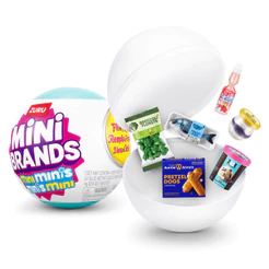 Mini Marcas Preenchem A Geladeira Minis Série Mistério Bola Cápsula Brinquedo Comida Modelo Em Miniatura Decorações De C