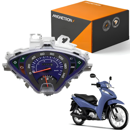 PAINÉL MEDIDOR VELOCÍMETRO MAGNETRON HONDA BIZ 125 KS 2011 2012 2013