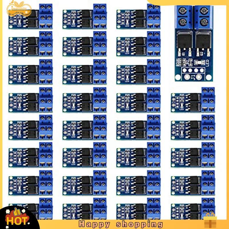 Módulo De Acionamento De Interruptor MOSFET De Alta Potência 0-20KHz PWM DC 5V-36V 15A (Máx . 30A) 400W Controlador De V