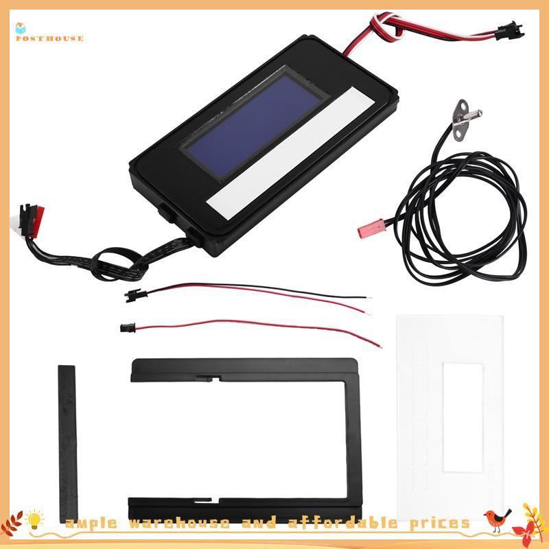 Interruptor De Espelho LED Controlado Por Toque Clarkbrs4k3014af Com Tempo Integrado E Display De Temperatura Para Siste