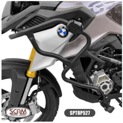 Protetor de Motor e Carenagem BMW G310GS Com Pedaleira Retrátil Scam SPTOP527