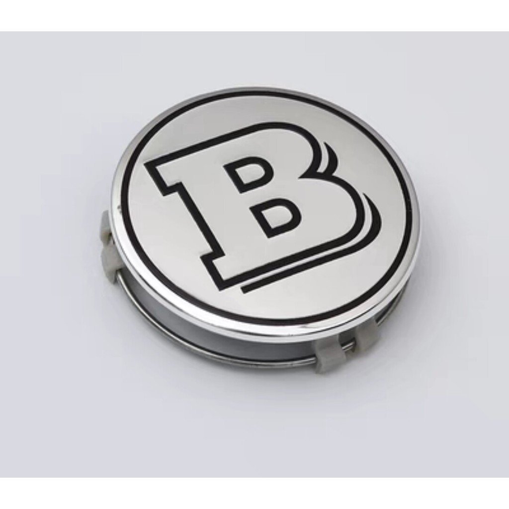 Emblema de cubo de roda com logotipo de carro modificado Mercedes-Benz, capa preta B-S de 75mm, cubo de roda B-Cover pra