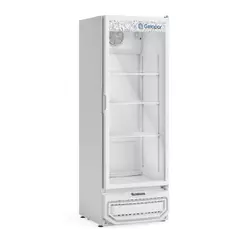 Refrigerador Expositor Vertical Gelopar 410L 1 Porta Vidro Branco 127V GPTU-40 EL BR (81168.04.1)