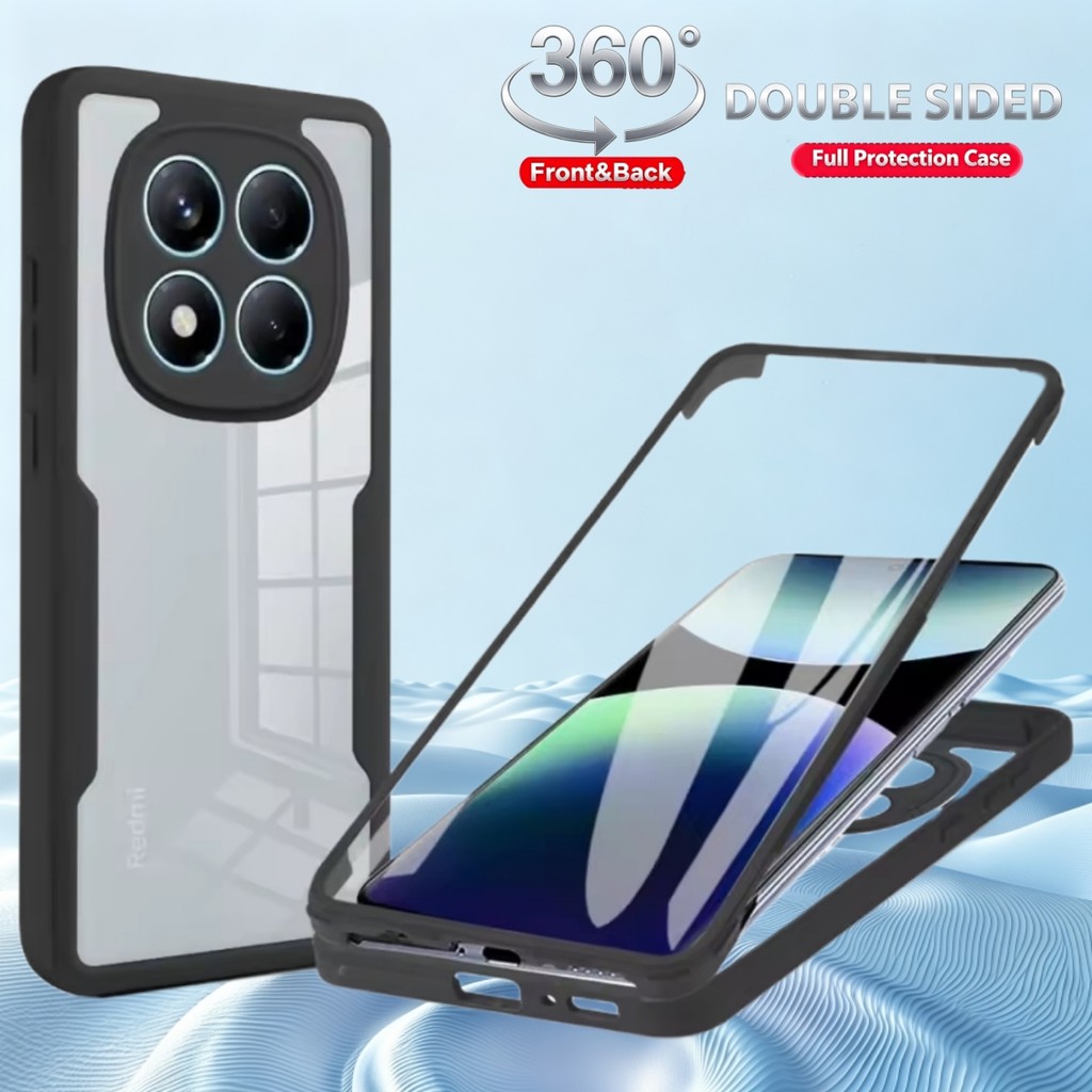 360 ° Capa De Telefone De Corpo Inteiro Para Xiaomi Poco X8 Pro M8 X7 X6 F8 M7 M