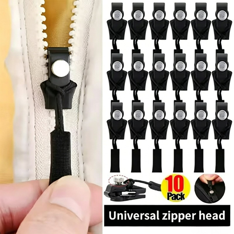 Kit De Reparo De Zíper Universal-Puxador Deslizante Para 3 Tamanhos Diferentes-De Substituição-Bolsas De Jaqueta CoatHot