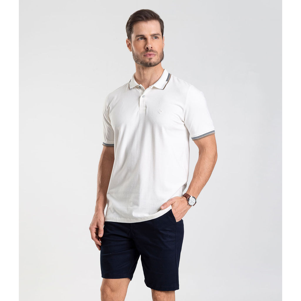 Bermuda Masculina em sarja Diametro Azul