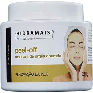 Máscara Facial Peel Off Argila Hidramais 250g Limpeza e Oleosidade