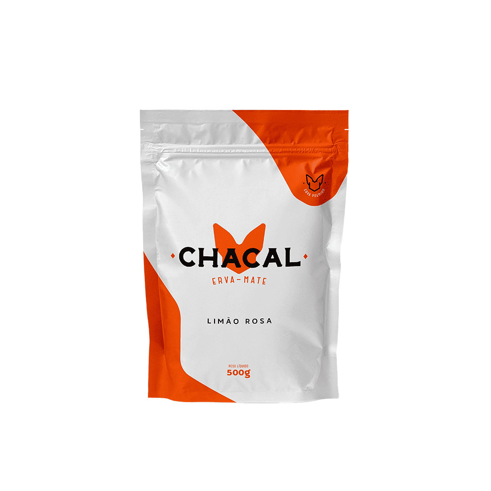 ERVA MATE PARA TERERÊ CHACAL 500G LIMÃO ROSA