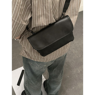 Estilo simples alça de ombro larga Casual saco de peito na moda versão coreana aba pequena bolsa quadrada bolsa mensagei