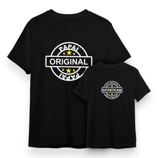 Kit 2 Camisetas Original e Cópia Pai e Filho (a) Mãe e Filho (a)
