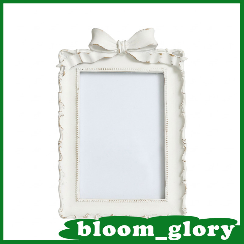 [Bloom_glory] Moldura De Foto Vintage Com Detalhe De Arco Parede Decorativa De Resina Para Exibição De Fotos Em Família