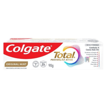 Creme Dental Original Mint Colgate Total Prevenção Ativa