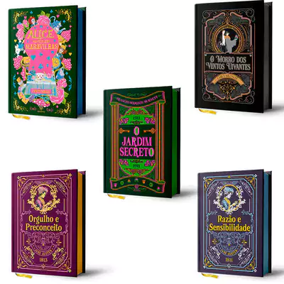 Coleção Atlantis Editora - Grandes Clássicos | Kit com 5 Livros