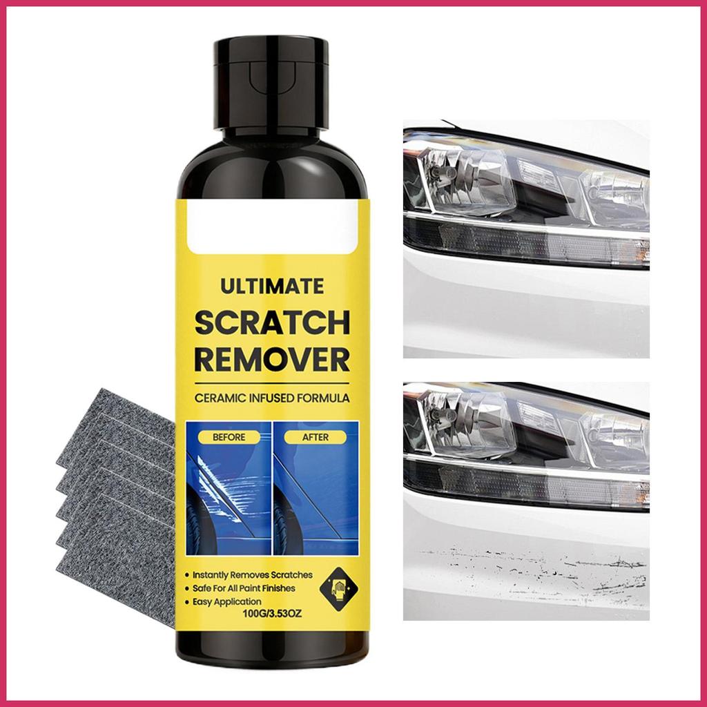 Removedor De Arranhões Automático Para Carros , Kit De Cera Composto De Polimento Profissional , Restaurador De Pintura 