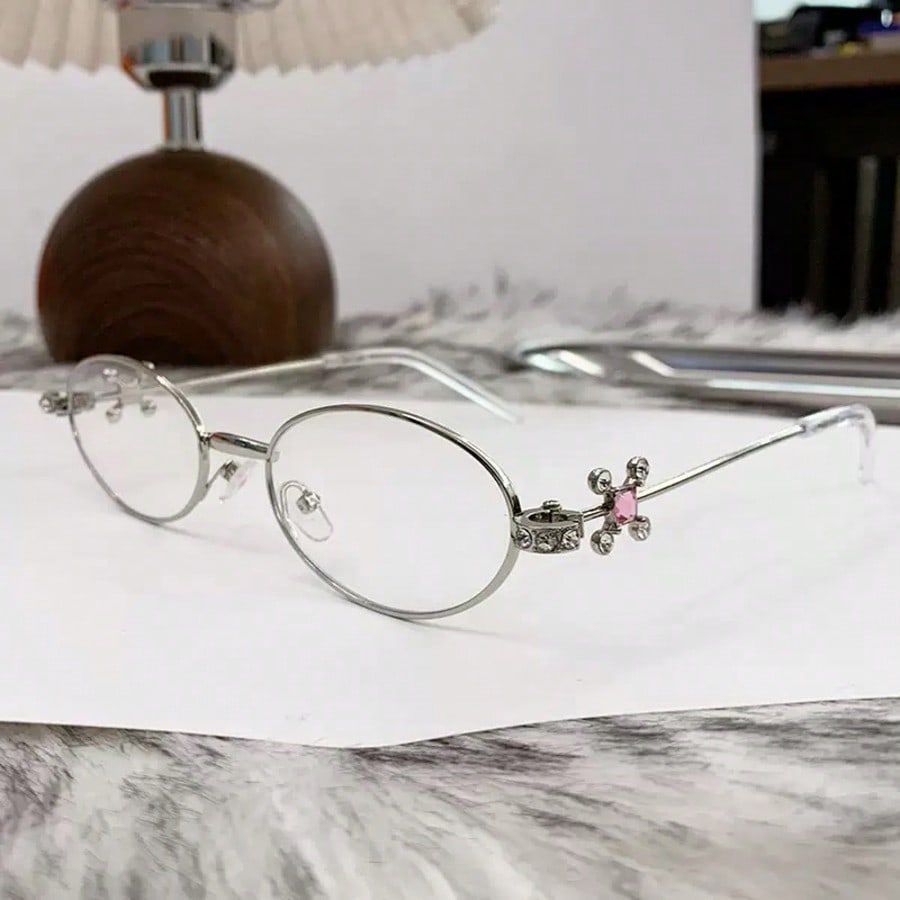 Óculos de grau da nova série Jewelry,   proteção contra luz azul (2026). Disponível com lentes de grau.