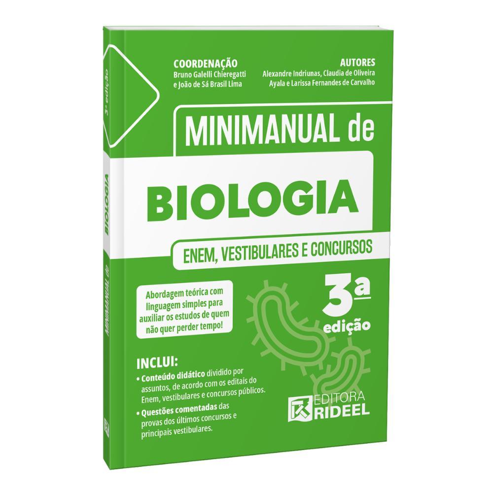 Minimanual de Biologia - Enem, vestibulares e concursos