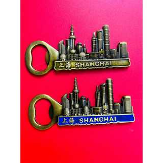Abridor de garrafas de pérola Oriental Shanghai lembranças turísticas adesivos de geladeira presentes criativos Metal ma