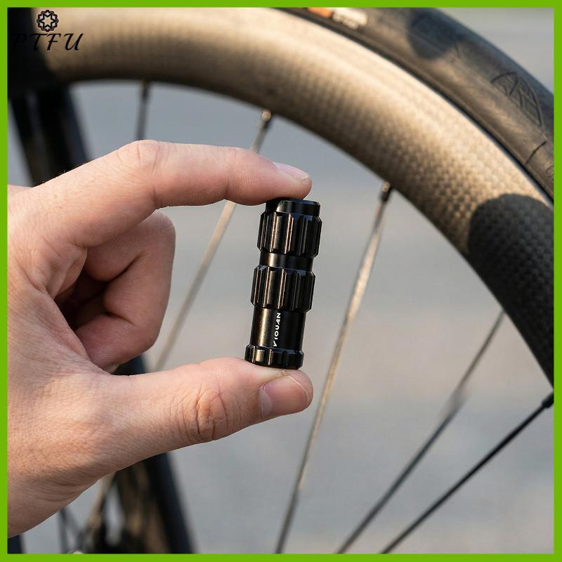 PTFU > Bocal De Inflador De Bicicleta De CO2 De Alta Pressão Com Cabeça De Bomba De Cilindro De Gás Ferramenta De Inflaç