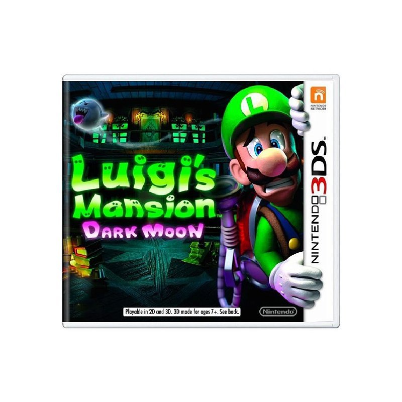 Jogo Luigi's Mansion Dark Moon - Nintendo 3DS - Usado - Original