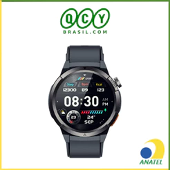 Smartwatch QCY S12 Active GX Bluetooth, +120 Modos de Esportes, Tela 1.43', Proteção IP68, Monitoramento Sp02