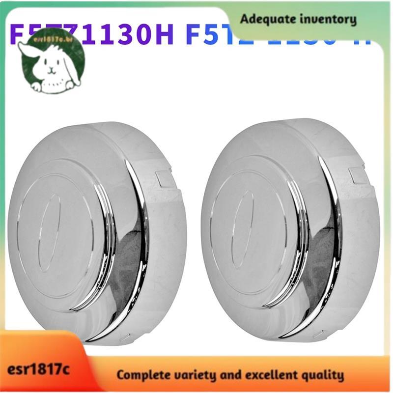 2 Pçs Tampa Central Do Cubo Da Roda Dianteira Capa Cromada F5TZ1130H F5TZ-1130-H Para F E-Series E150 03-14-350 95-03