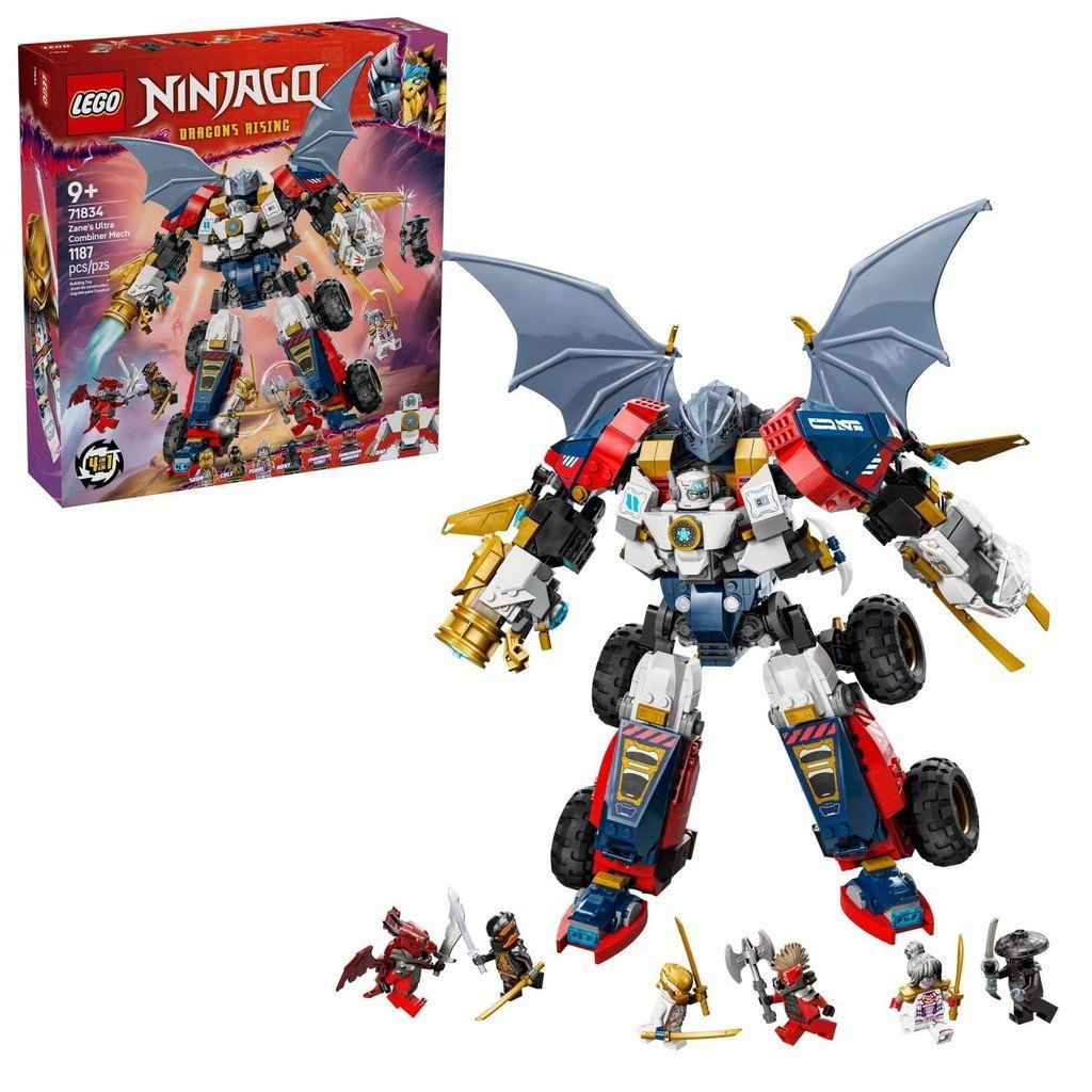 Robô Ultra Combiner do Zane de Lego Ninjago 71834