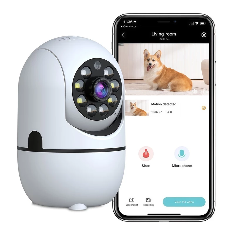 Câmera de Segurança WiFi 360° Full HD Interna Yoosee — foto 6