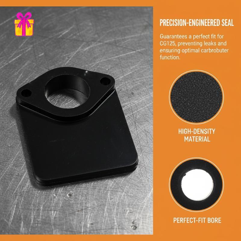 [INTH] Junta De Vedação De Carburador 125cc CG125 Para Reparo De Motor Clássico , Peça De Longa Duração Resistente Ao Ca