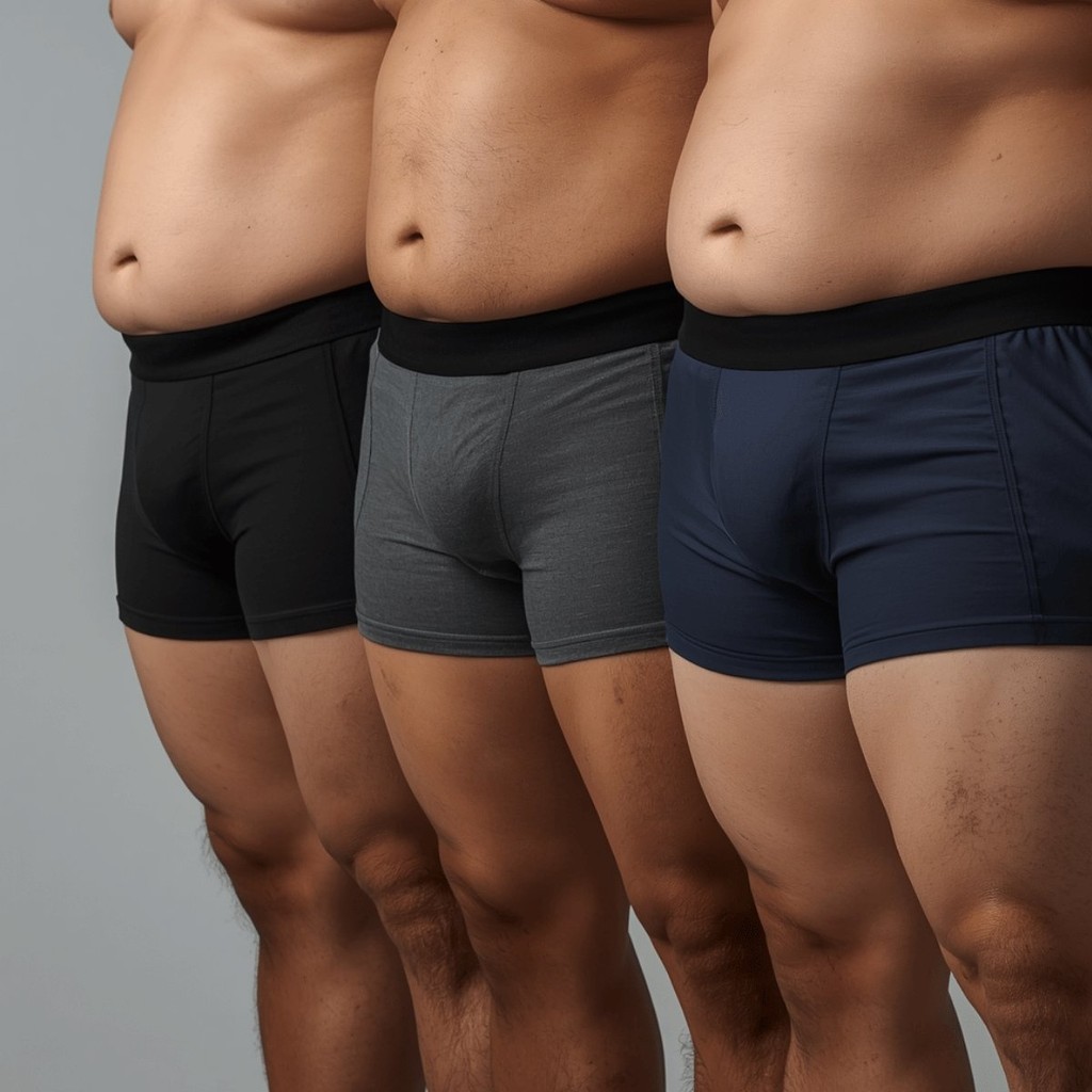 Kit 6 Cueca boxer masculina preto marinho chumbo XGG Plus size Fabrica microfibra Forro algodão