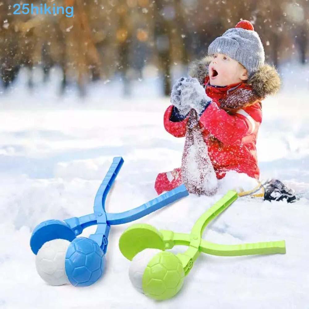 Caminhadas SnowBall Clipe Cor Aleatória Esporte Ao Ar Livre Bolas De Neve Luta Futebol Bola Crianças Brinquedos Areia Fa