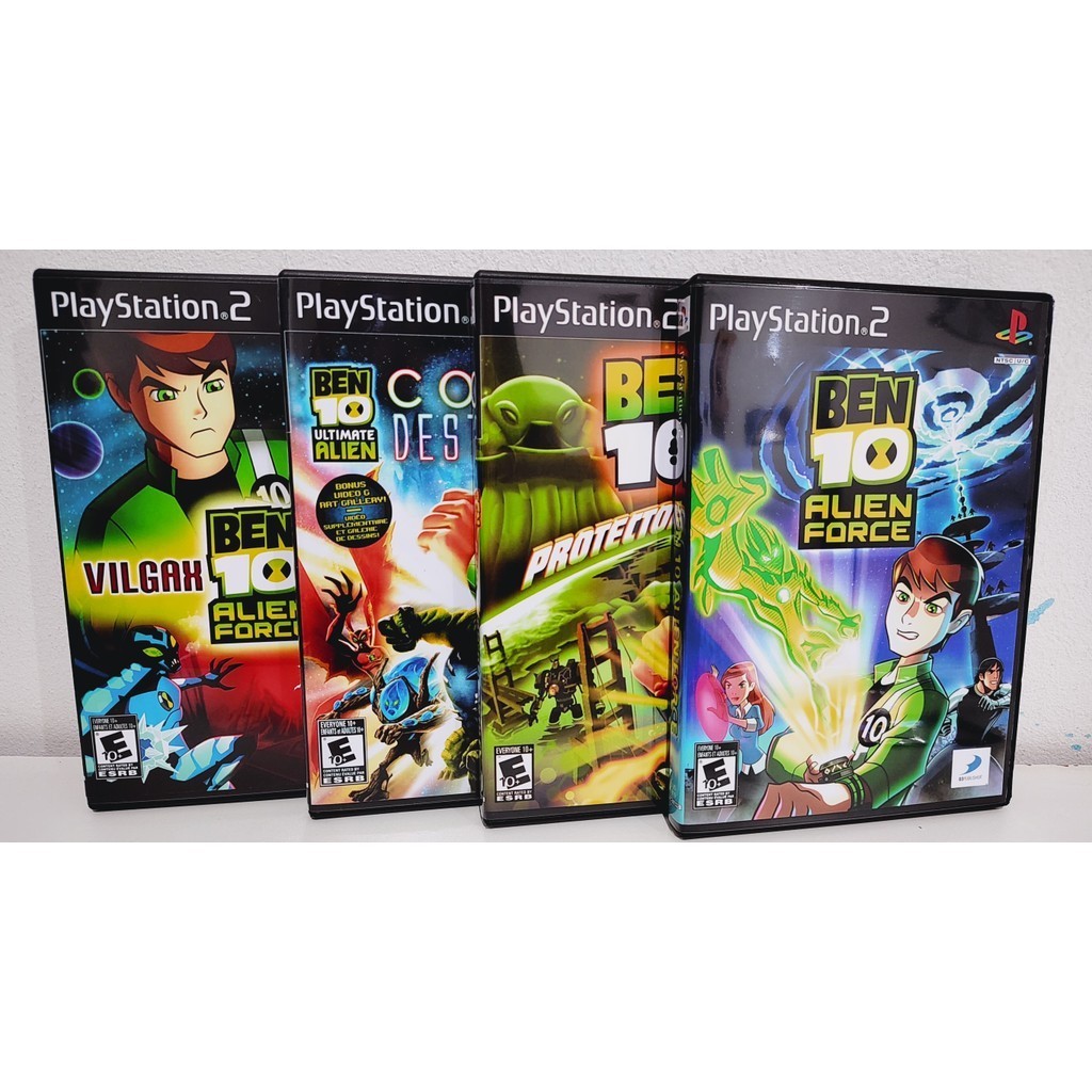 Coleção Ben 10 com 4 Jogos / PS2