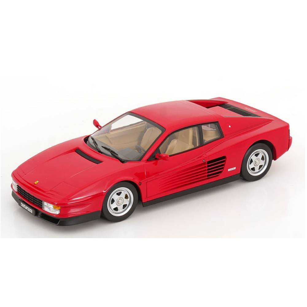 Miniatura Carro Ferrari Testarossa (1986) - Vermelho - 1:18 - KK Scale
