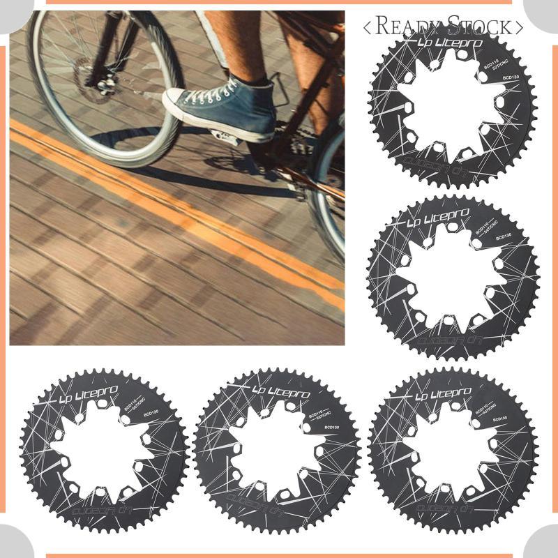 [Xmzdonji] Coroa Oval Com Parafusos , Porcas De Roda Dentada , Placa De Liga Leve Para Bicicleta Dobrável , Manivela De