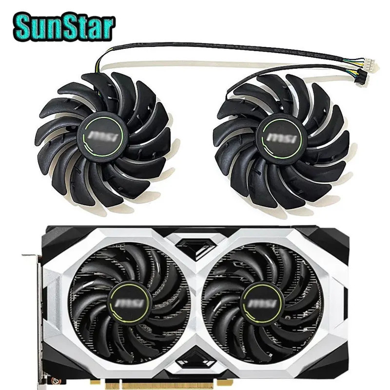 Novo PLD09210S12HH 87MM 4PIN RTX 2080 GPU Cooler Ventilador Para MSI Geforce 2060 2070 2080 Super Ventus XS OC Placa Grá