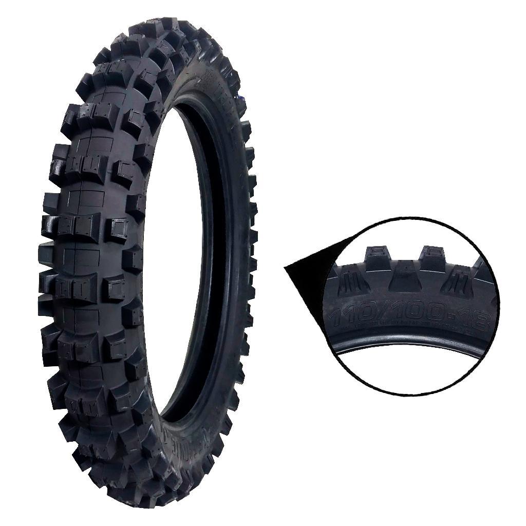Pneu Technic Txc 110/100-18 Traseiro Crf 230 Crf 250L Crf 250R Xtz 250 Lander