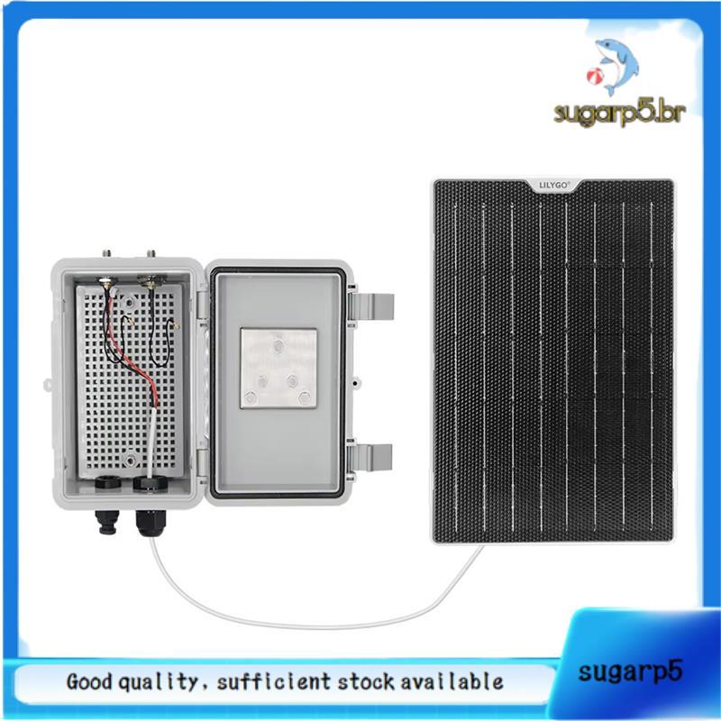 T-Kit Solar Placa De Expansão De Carregamento Shell Invólucro À Prova D'água Uso Ao Ar Livre