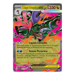Carta Pokémon Mega Dragalge Ex 065/086 Ultra Rara Pt-br