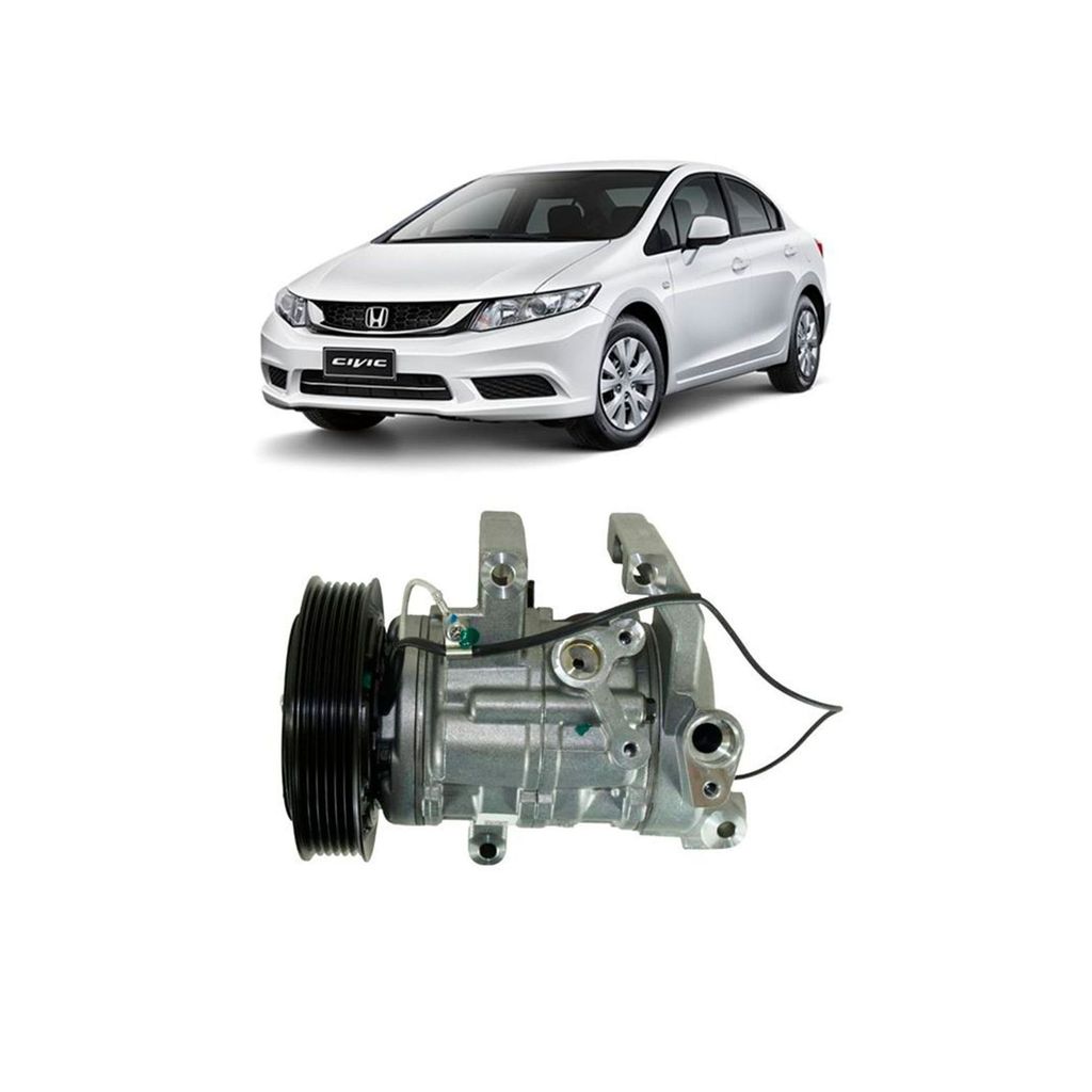 COMPRESSOR PARA CIVIC 1.8 2.0 2012 A 2016 G9 ORIGINAL DENSO 161BC4471404790RC CD FILIAL ES