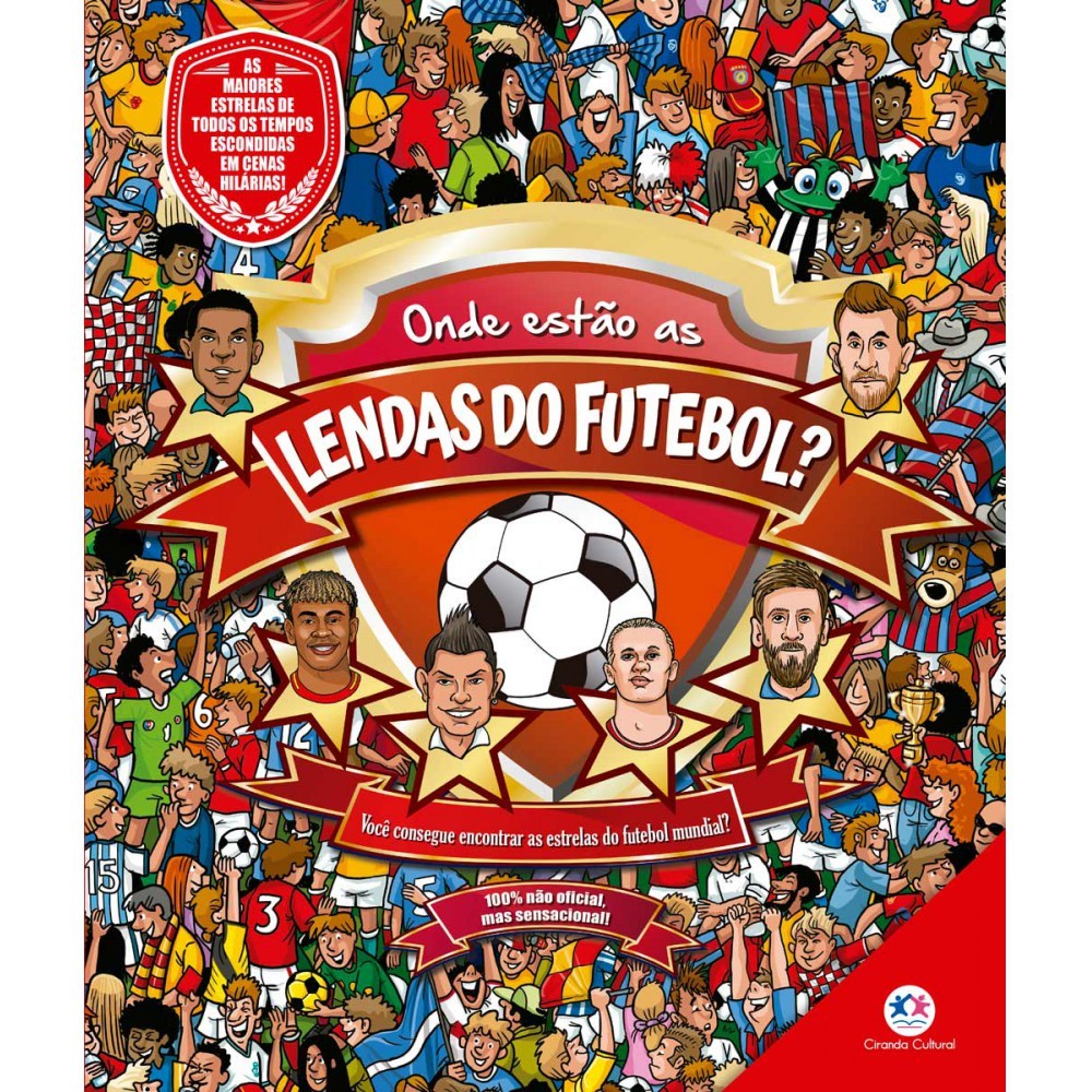 Livro Onde estão as lendas do futebol?