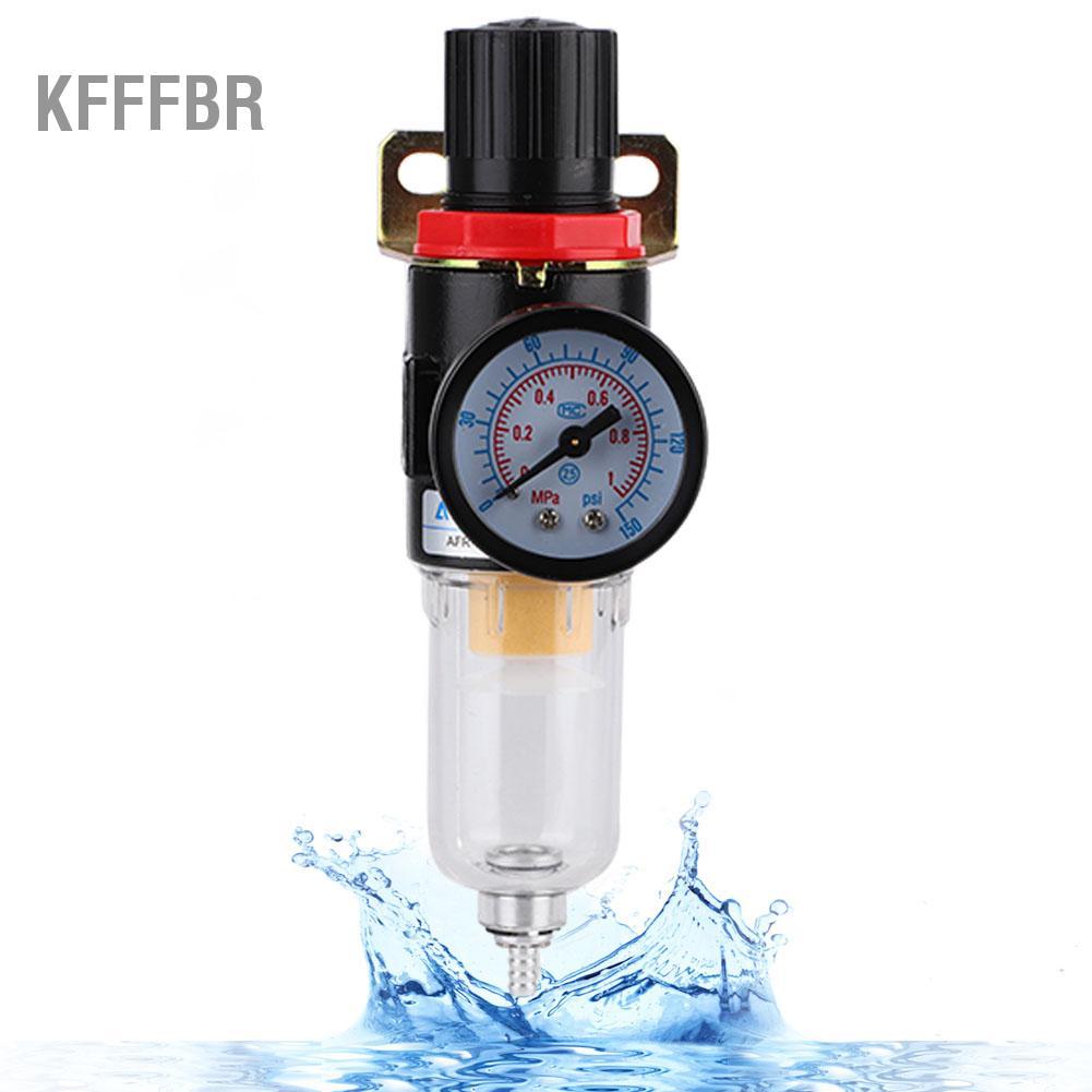kfffbr HUIOP Filtro de compressor de ar Regulador de pressão de água Separador Ferramenta de limpeza remove partículas