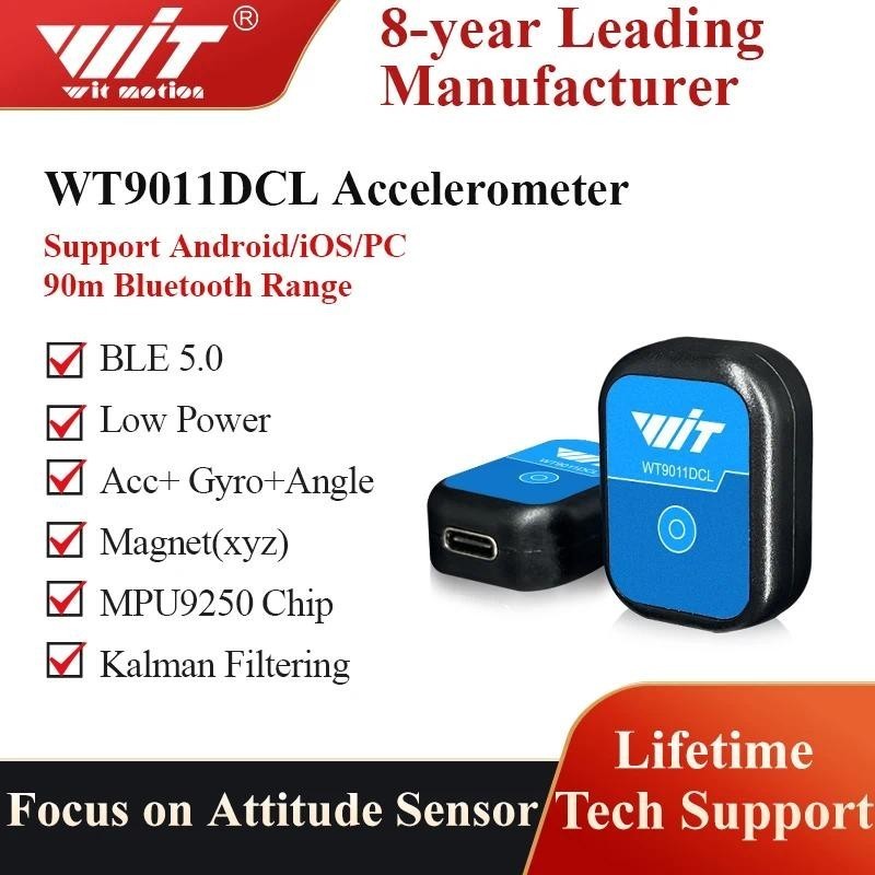 WitMotion WT9011DCL-BT50 Bluetooth 5.0 Acelerômetro Giroscópio Sensor De Ângulo Bússola Eletrônica Magnetômetro Inclinôm