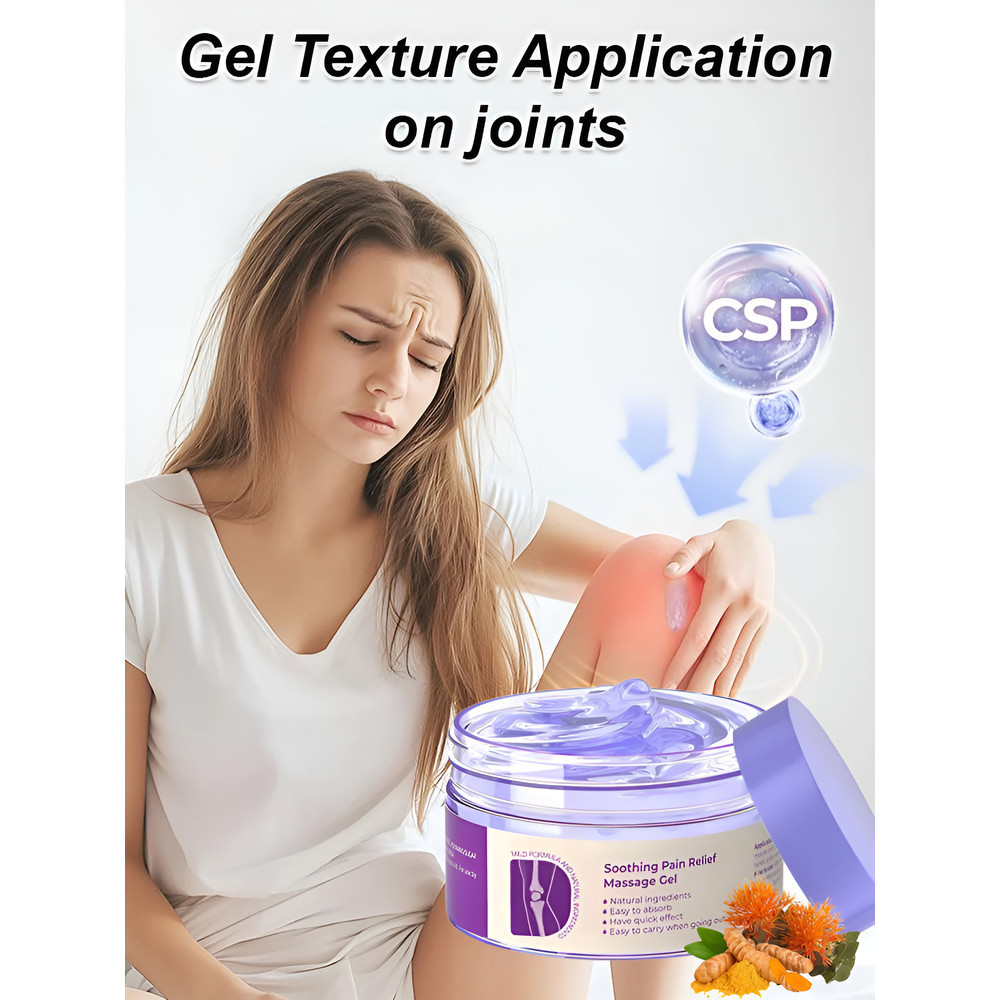 IXY7 Gel de Massagem para Cuidado das Articulações, Creme para Alívio do Desconforto e Dor nas Articulações, Gel Calmant